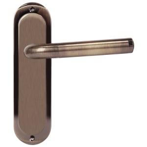 Madrid Antique Brass Latch Door Handle – 1 Pair